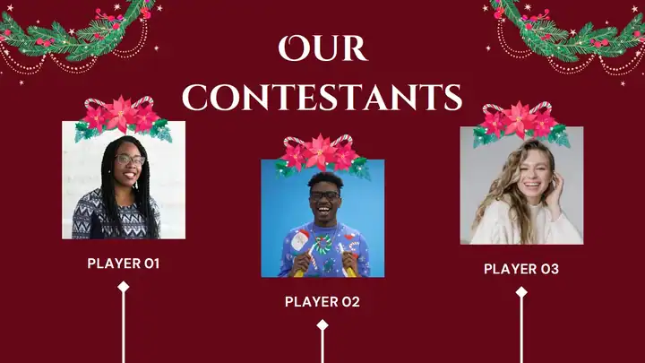 What's the Question Game Christmas Party Game Slides