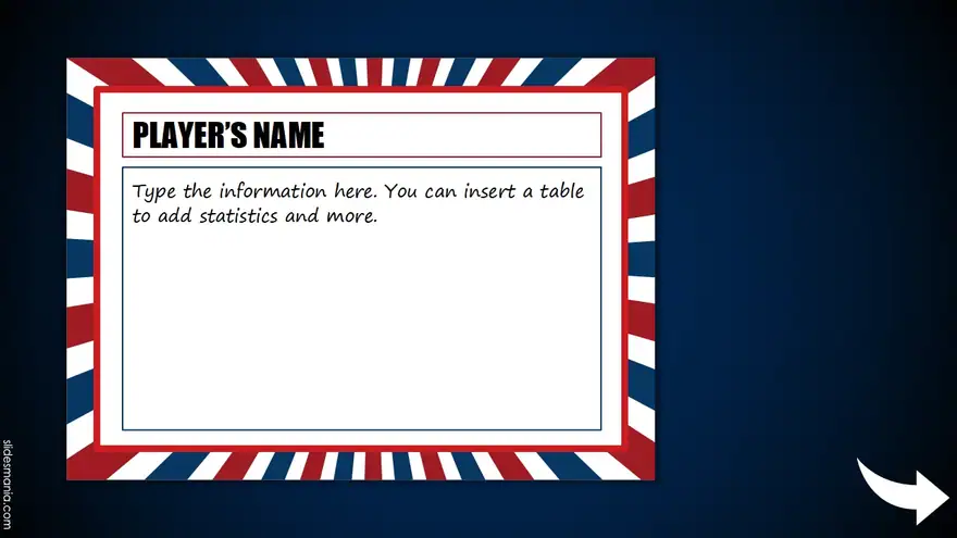 Who’s the MVP. Sports Cards free template.