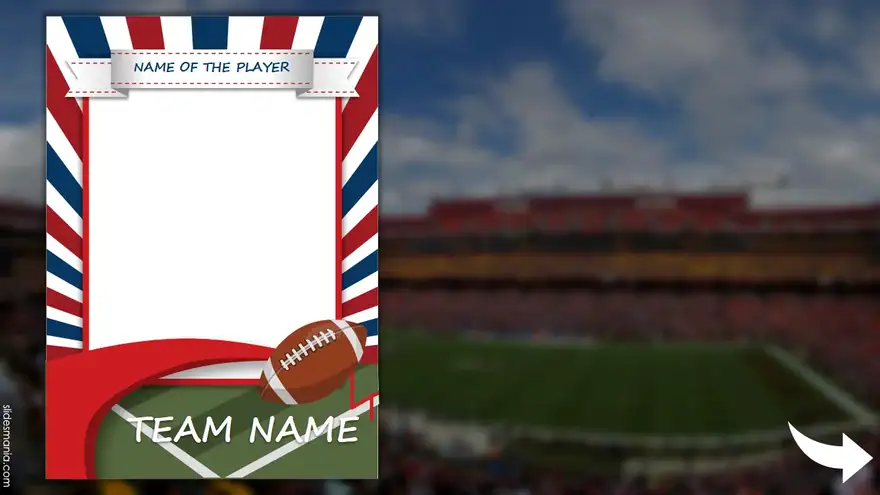 Who’s the MVP. Sports Cards free template.