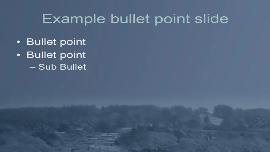 Winter PowerPoint Template