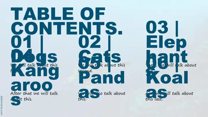 World Oceans Day free PowerPoint template.