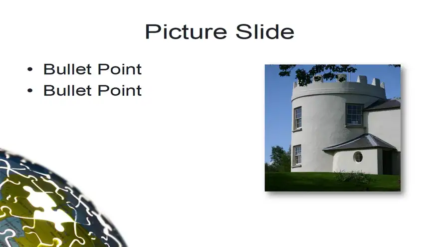 World Puzzle PowerPoint Template
