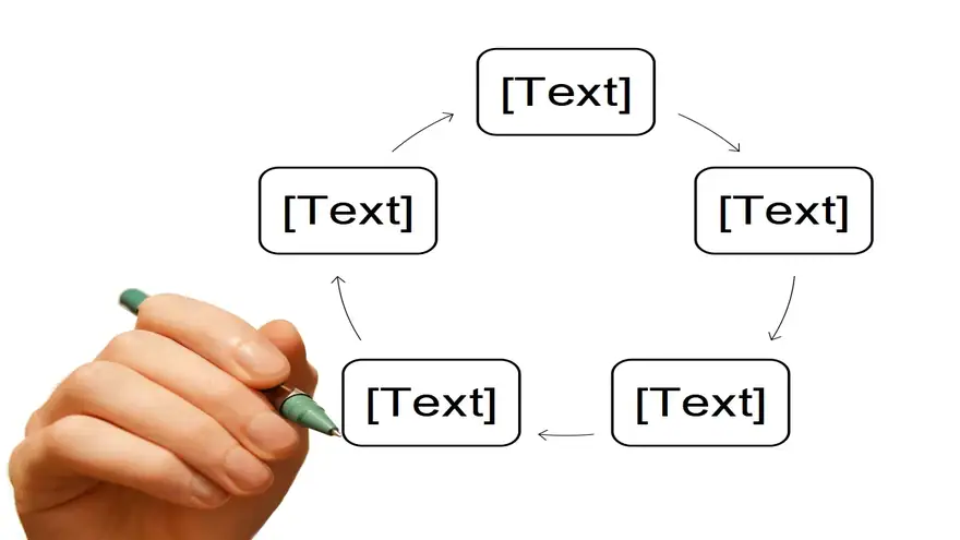 Writing Hand Template
