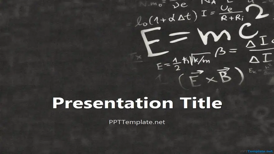 20001-einstein-physics-ppt-template