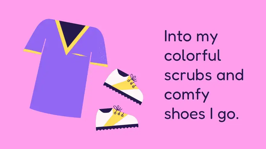 A Day in the Life of a Nurse Slides for Preschoolers
