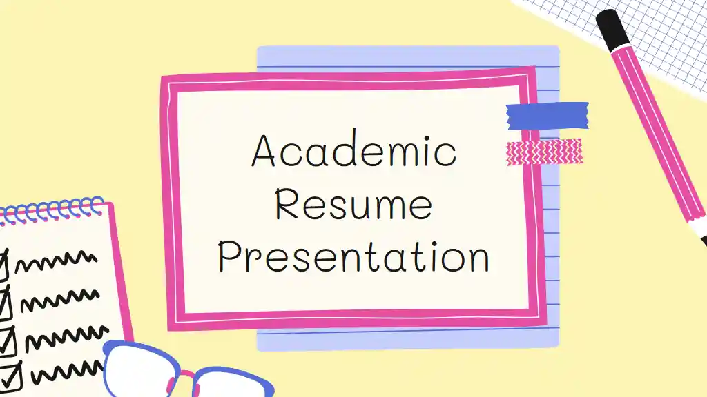 Academic resume Slides