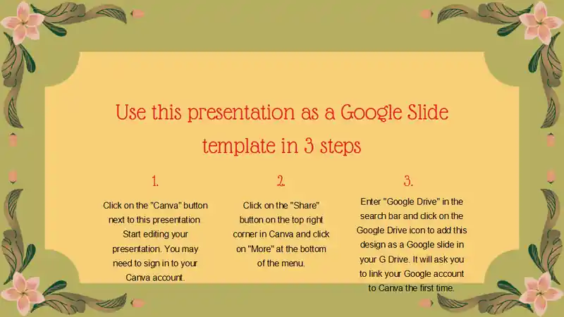 Art Nouveau Style Educational Slides