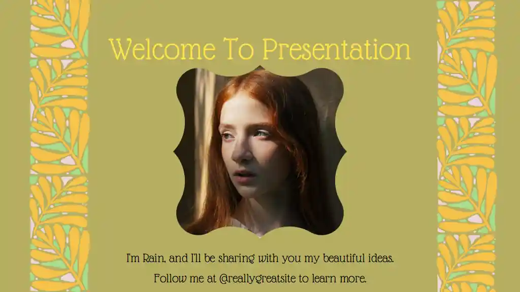 Art Nouveau Style Educational Slides