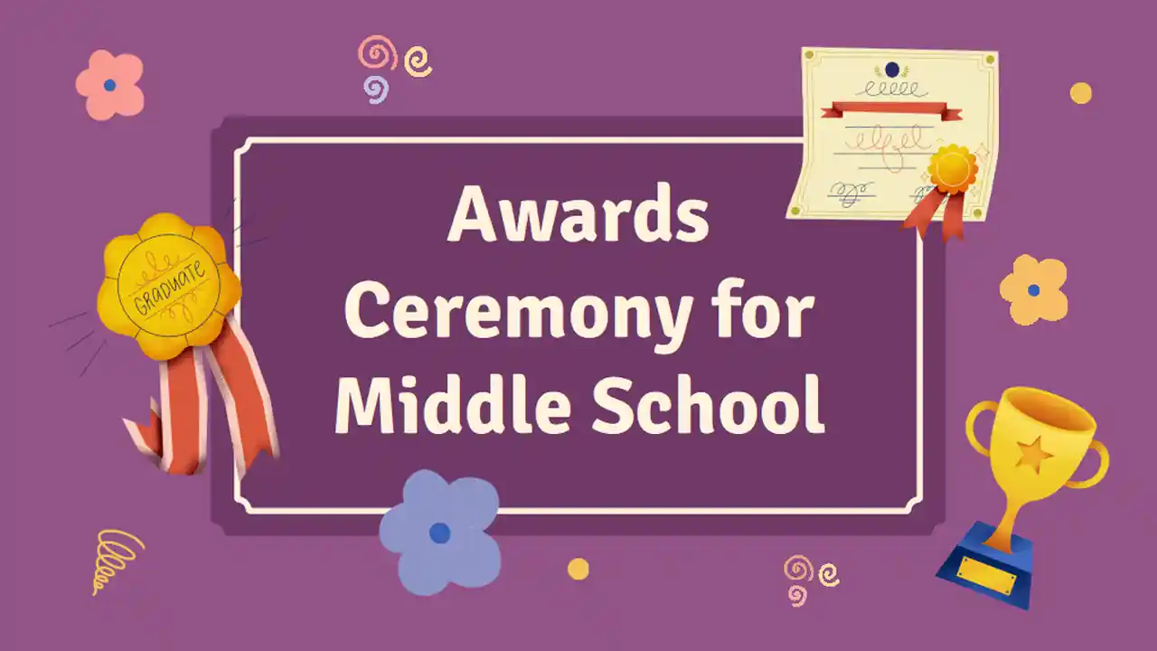 Awards Ceremony for Middle School Slides