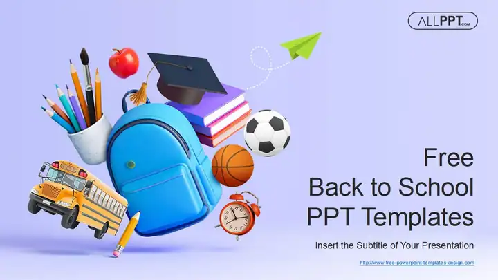 Back to School Journey PowerPoint Templates