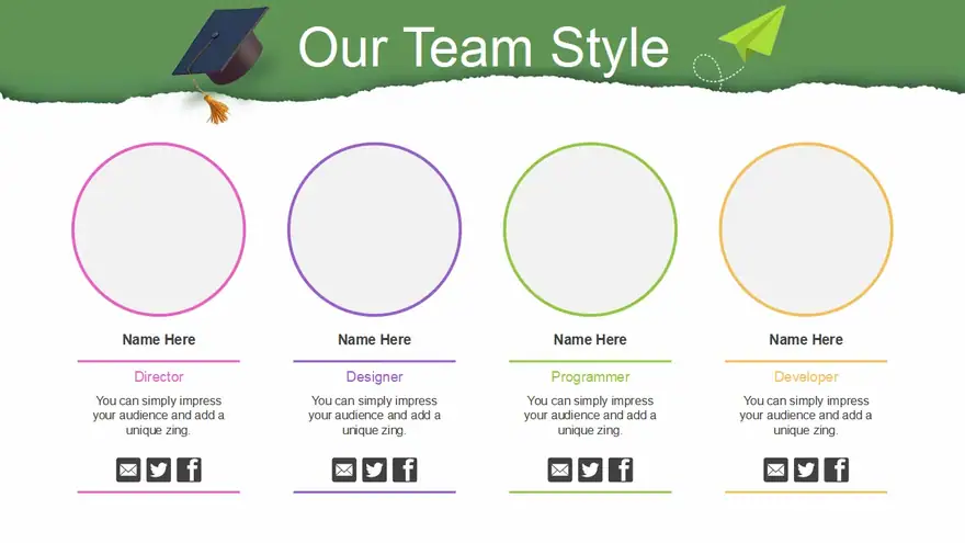 Back to School Journey PowerPoint Templates