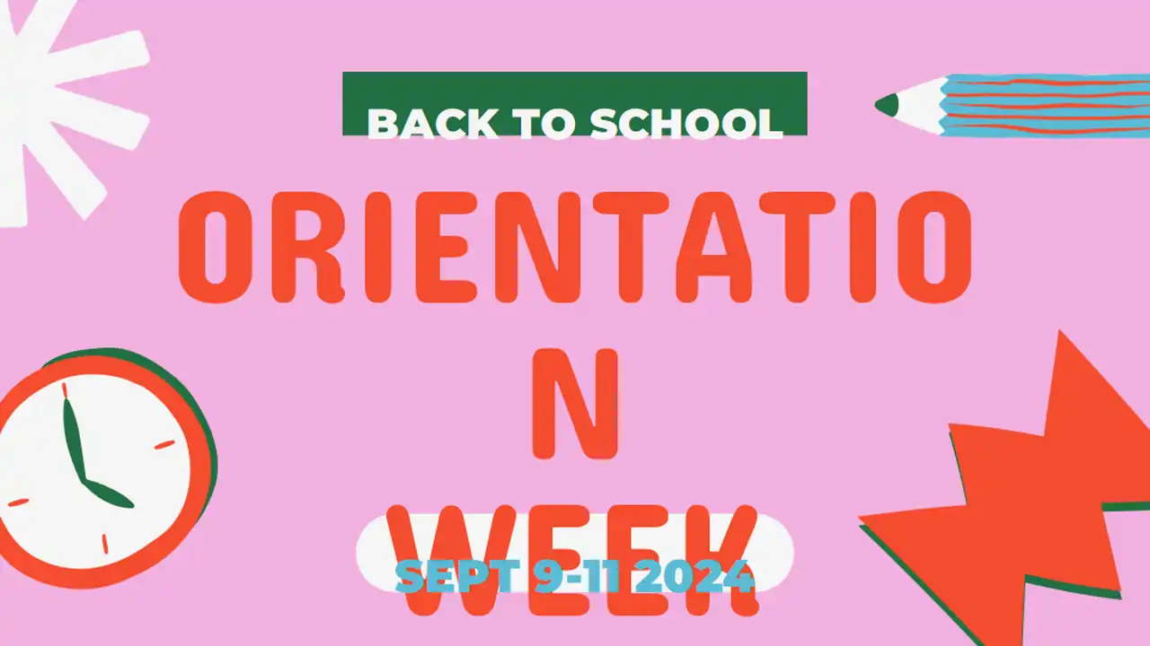 Back to School Orientation Week Slides