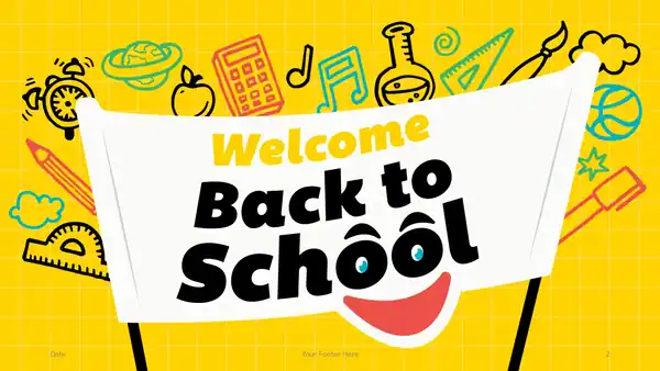 Back To School Template for PowerPoint and Google Slides