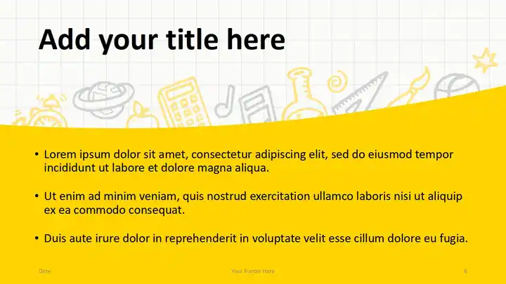 Back To School Template for PowerPoint and Google Slides