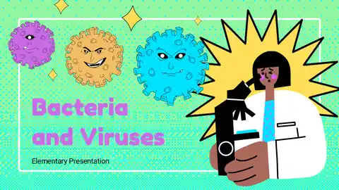 Bacteria and Viruses Lesson for Elementary