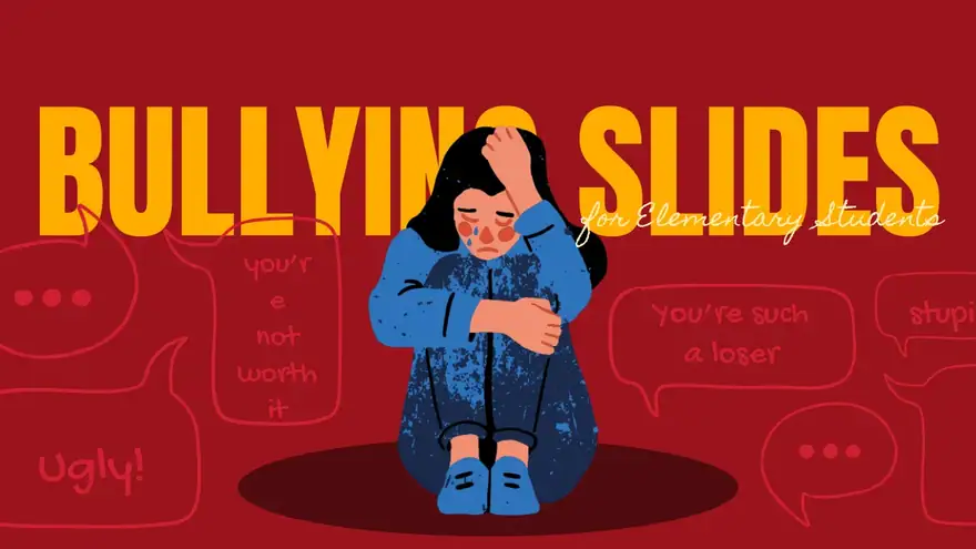Bullying Slides for Elementary Students