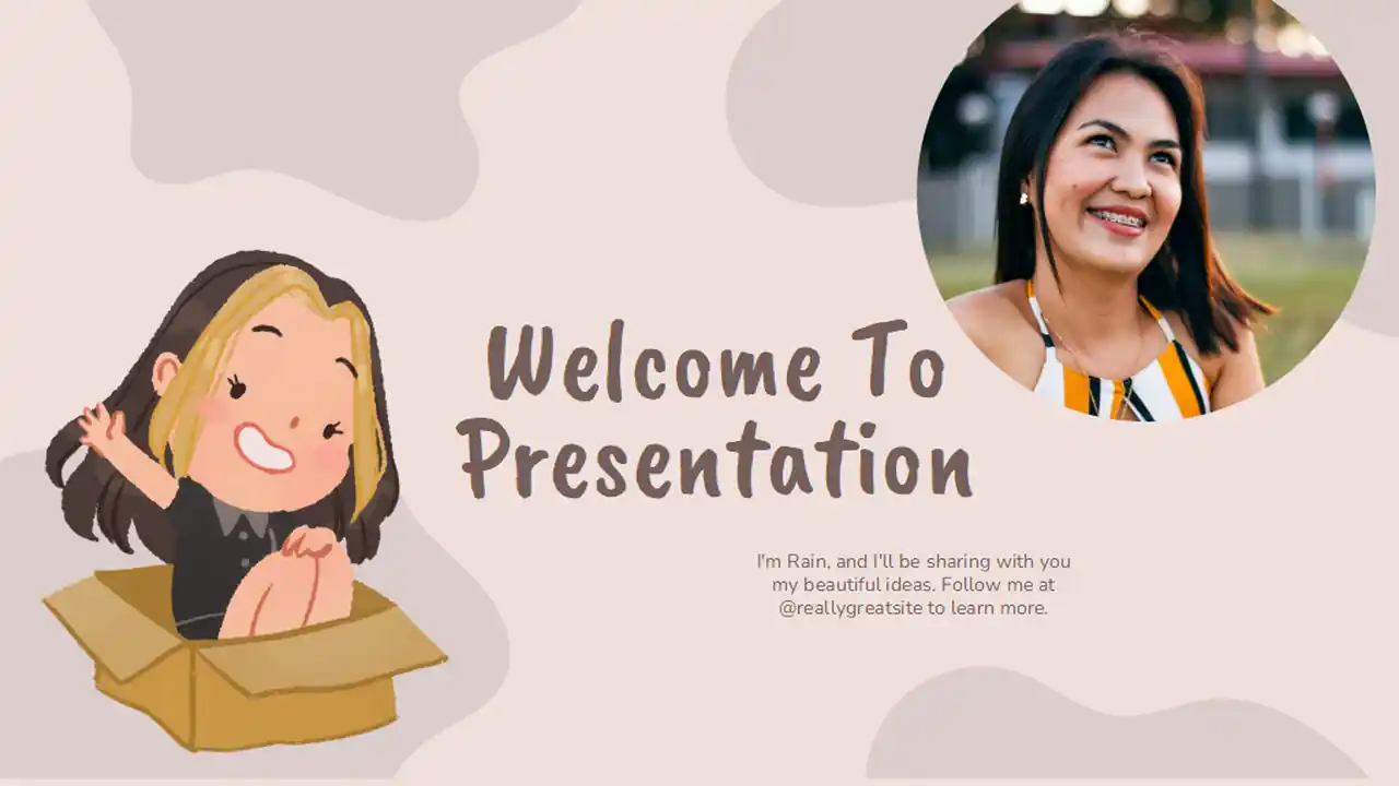 Chibi Anime Characters for Pre-K Slides