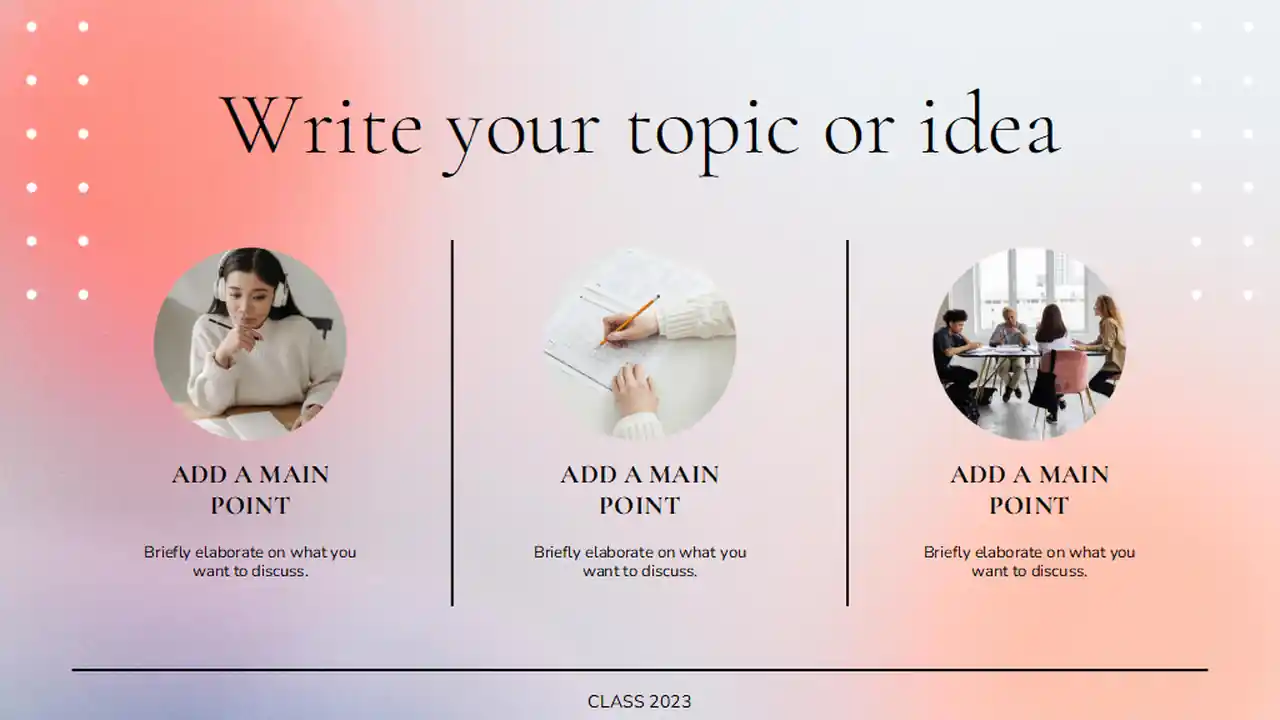 Classic Minimal Yearbook Slides