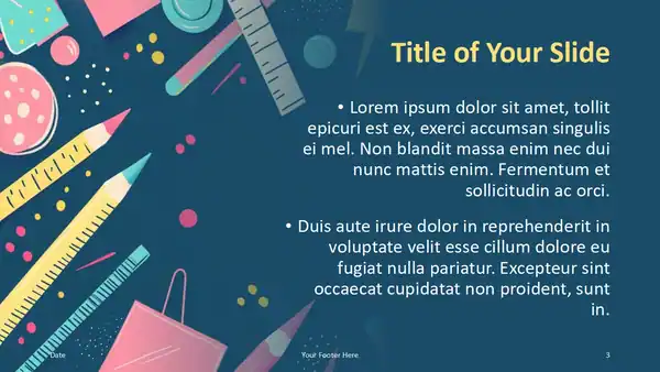 Classroom Essentials Template