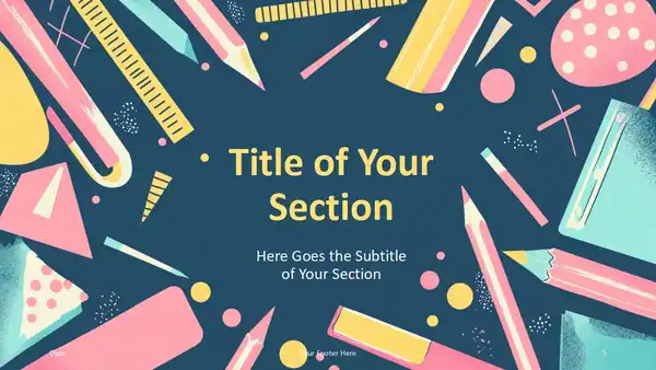Classroom Essentials Template
