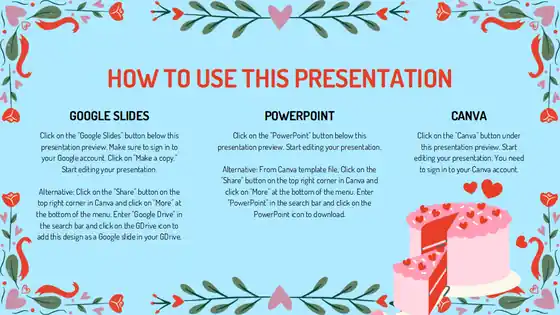 Cute Create your Valentine's Card for Pre-K Slides