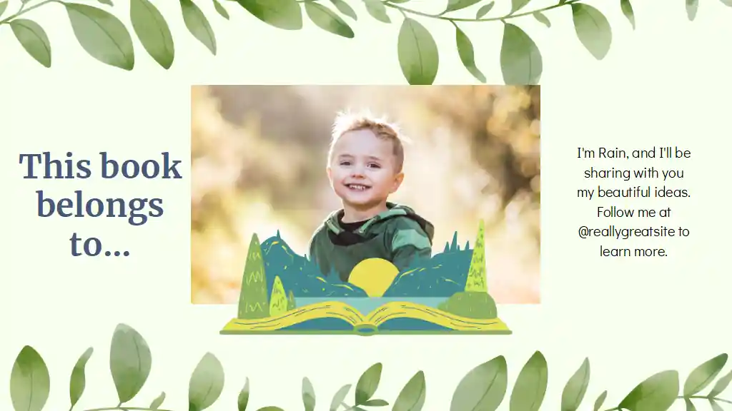 Cute Illustrated Fables Storybook Slides