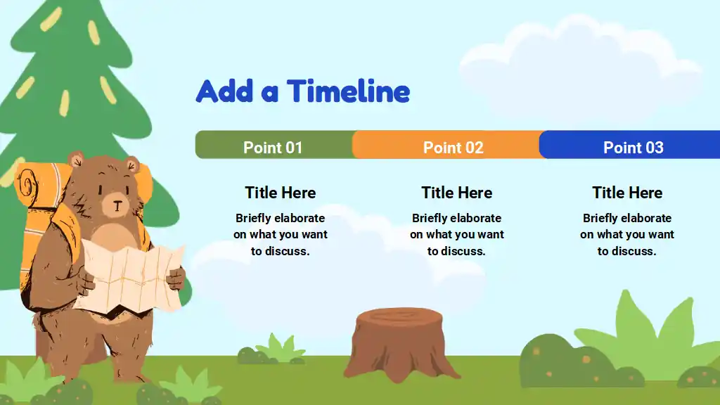 Cute Illustrated Nature Adventure Storybook Slides