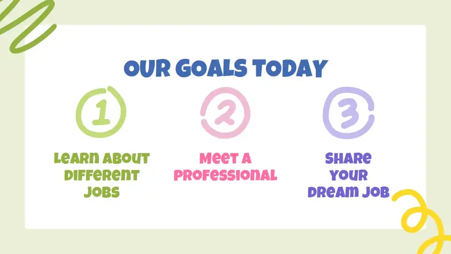 Elementary School Career Day Slides