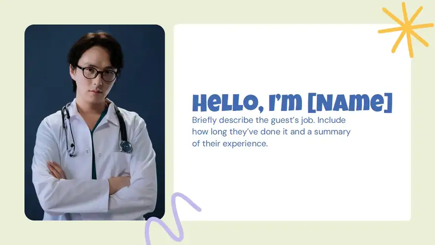 Elementary School Career Day Slides