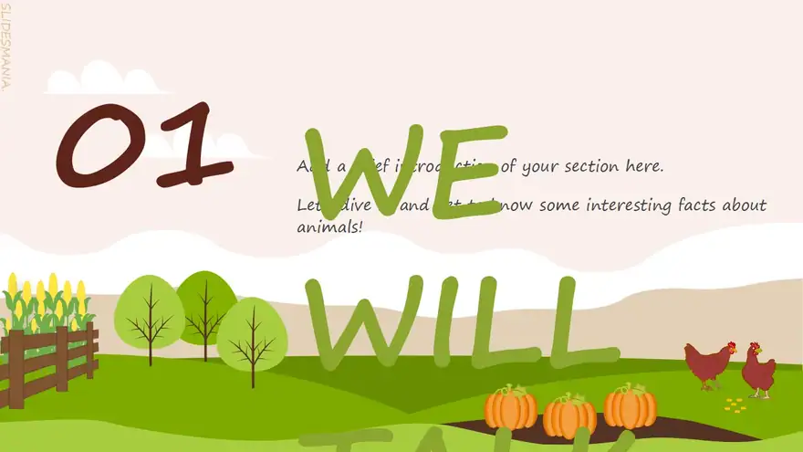 Farm Life free lesson template.