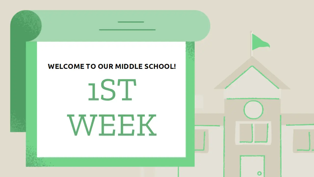 First Week of School Slides
