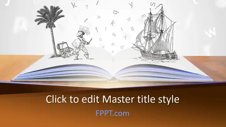 Free Book PowerPoint Template