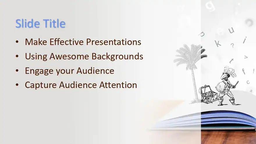 Free Book PowerPoint Template