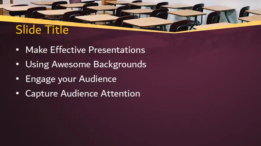 Free Classroom PowerPoint Template