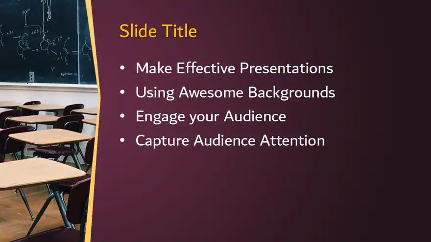 Free Classroom PowerPoint Template