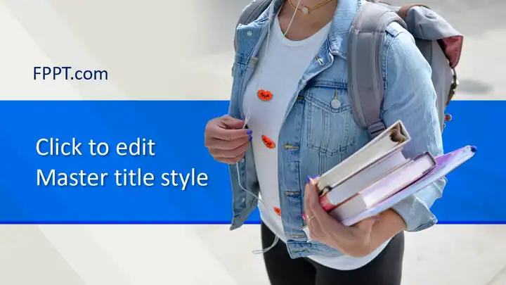 Free College Student PowerPoint Template