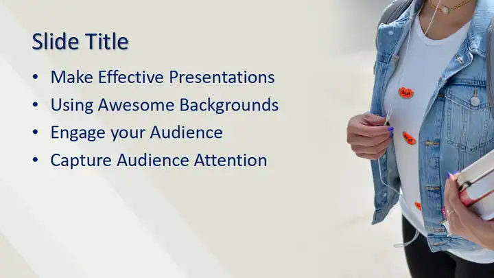 Free College Student PowerPoint Template