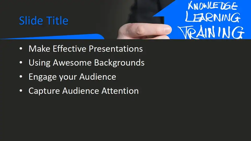 Free Development of Coaching Knowledge PowerPoint Template