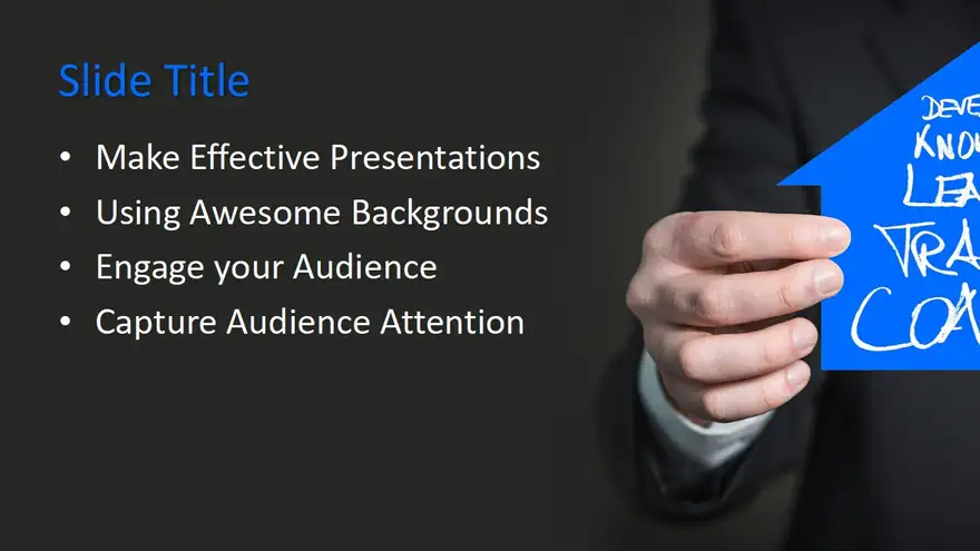 Free Development of Coaching Knowledge PowerPoint Template