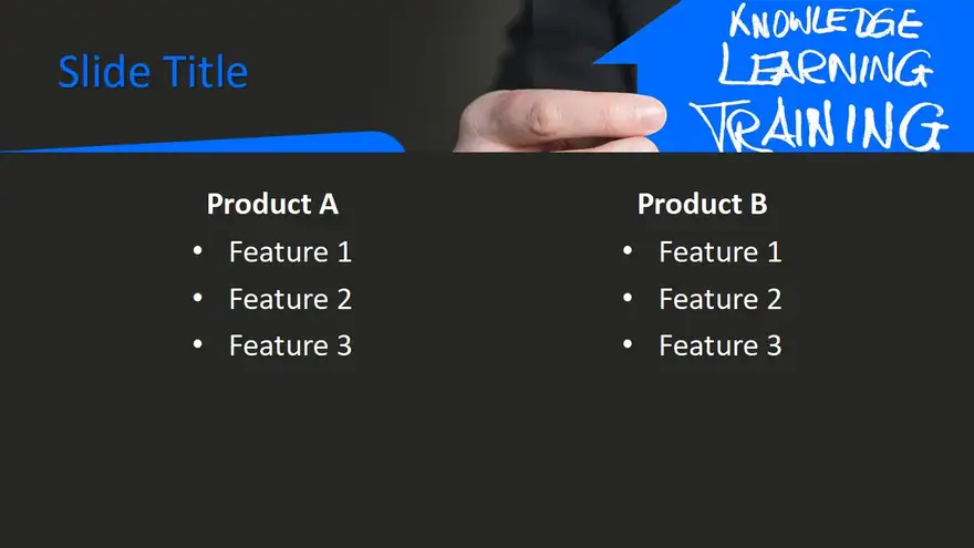 Free Development of Coaching Knowledge PowerPoint Template
