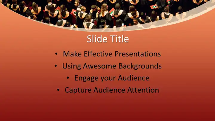 Free Graduation Ceremony PowerPoint Template