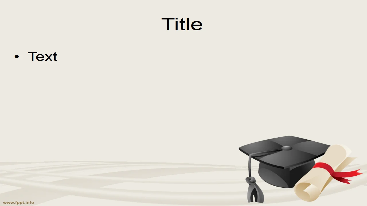 Free Graduation PPT Template Slides for PowerPoint