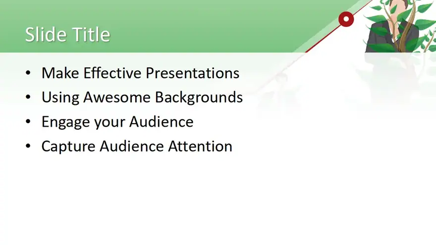 Free Growth Metaphor PowerPoint Template