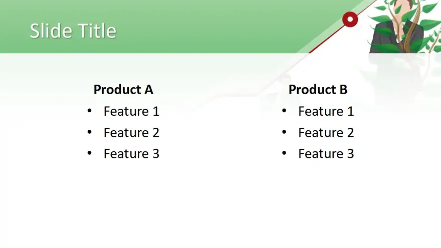 Free Growth Metaphor PowerPoint Template