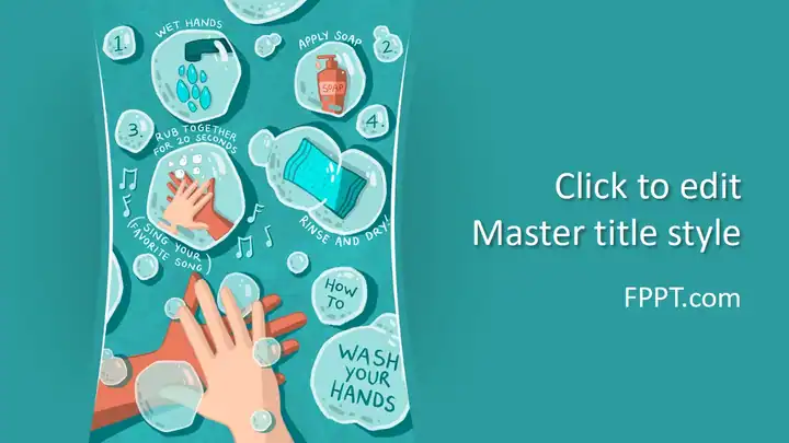 Free Hand Hygiene Training PowerPoint Template