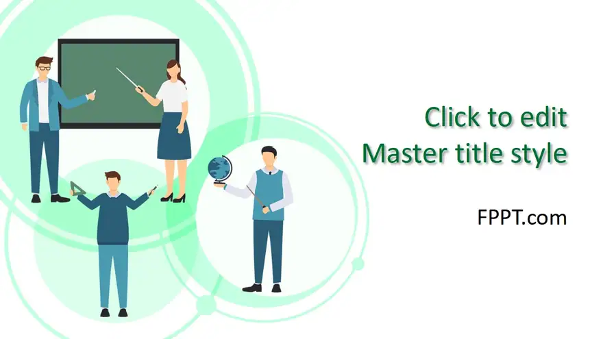 Free Hybrid Learning PowerPoint Template