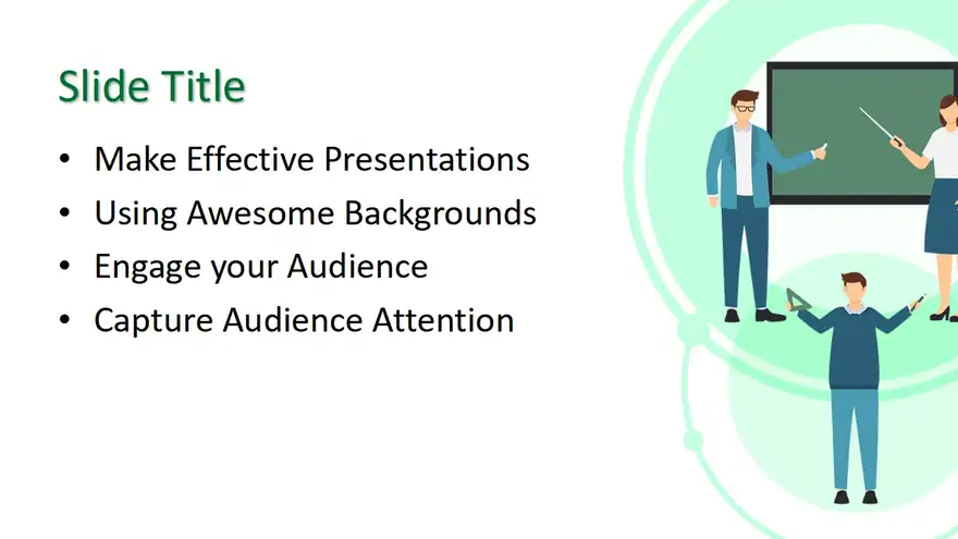 Free Hybrid Learning PowerPoint Template