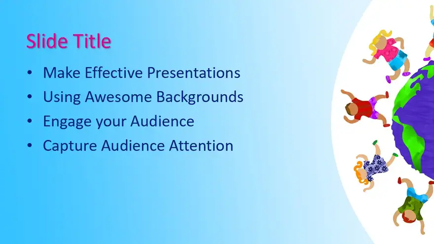 Free Kids Education PowerPoint Template