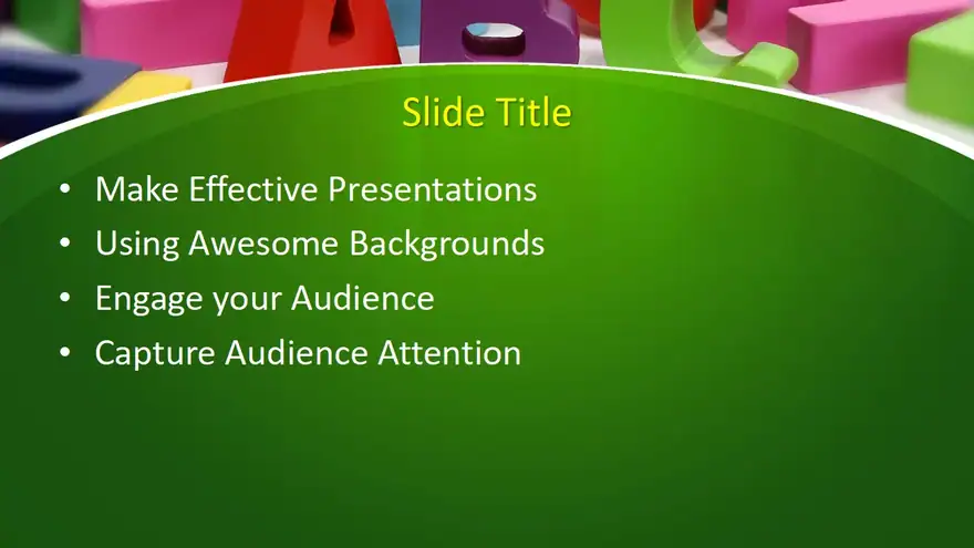 Free Learning PowerPoint Template