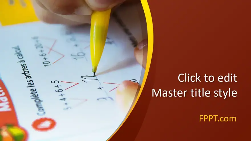 Free Math PowerPoint Template